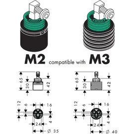 Hansgrohe M3/M2 Keramikkartusche