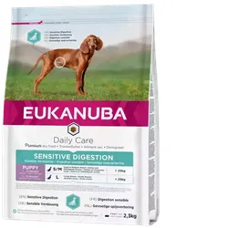 EUKANUBA Sensitive Verdauung Welpe 2,3kg + Überraschung für den Hund (Rabatt für Stammkunden 3%)