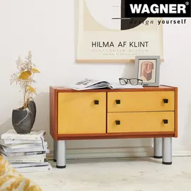 Wagner Möbelbein/Systemrohr TENO - Ø 60 x 200 mm, individuell kombinierbar, Alu-Eloxal-Optik, Tragkraft 50 kg - 12341801