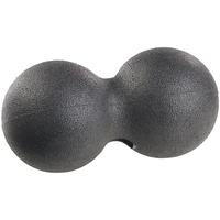 newgen medicals Massage-Duoball und Faszien-Trainer für Rücken & Co., Ø 12 cm, schwarz