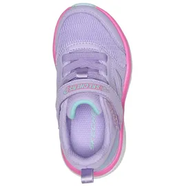 SKECHERS Go Run Elevate 2.0 Kinder Lila/Weiß 21