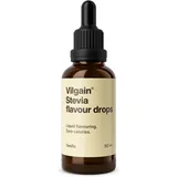 Vilgain Stevia Drops – Natürlicher kalorienfreier Süßstoff, 5 Geschmacksrichtungen, ideal für Getränke, Backen & Diabetiker, ohne Zucker, hitzebeständig, vegan & ergiebig (50ml, Vanille)