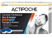 ACTIPOCHE MASQUE YEUX & TEMPES Compresses 1 pc(s)