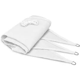 Sol Royal Sonnensegel Weiß, Kunststoff, 500x500 cm - Sichtschutz, Sonnensegel