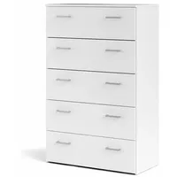 VCM Spell Kommode 5 Schubladen weiss.