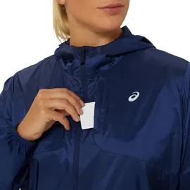 Asics Damen Packable Run Jacket blau