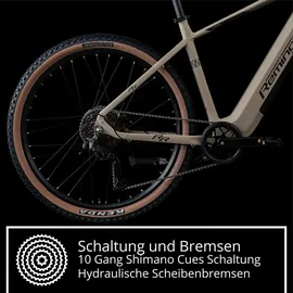 remington-fahrrad XR01 29 Zoll RH 50 cm beige