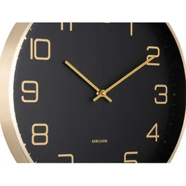 Karlsson Elegance Glow 40,00 cm 40-001 schwarz/gold