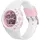 ICE-Watch Ice Digit Explorer 36 mm Silikongehäuse Weiß Silikonarmband Pink S