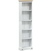 vidaXL Bücherregal 46 x 20 x 170 cm Weiß
