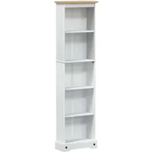 vidaXL Bücherregal 46 x 20 x 170 cm Weiß