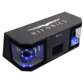 Hifonics Dual-Bandpass MR-8DUAL | High Performance Bandpass | umschaltbare LED Beleuchtung | 600 Watt RMS