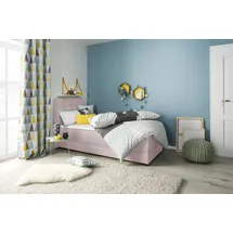 Home Affaire Boxbett HOME AFFAIRE "Mieke", rosa (flamingo), B:103cm L:210cm, Struktur imprägniert (100%), Komplettbetten, Boxspringbett, incl. Bettkasten und Topper, Bezug imprägniert, 2 Breiten