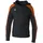 Erima EVO STAR Hoodie Kinder schwarz/orange 140