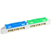 Elektro-Plast LZ-8 N+PE- Klemme Schutzleiterklemme Sammelklemme E-P 47.108