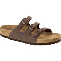 Birkenstock Birkenstock Florida BF WB nubuk mocca 053881 Pantolette braun 36 normal