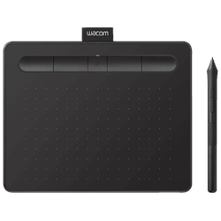 WACOM Intuos S mit Bluetooth Grafiktablett, Schwarz