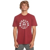 QUIKSILVER T-Shirt »CIRCLEDSCRIPTFR TEES RRR0«, Gr. XS, TIBETAN RED, , 23678146-XS