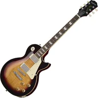 Epiphone Les Paul Standard 50s Figured Bourbon Burst - Single Cut E-Gitarre