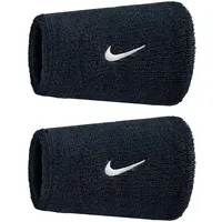Nike Swoosh Doublewide Schweißbänder 2er Pack schwarz TU