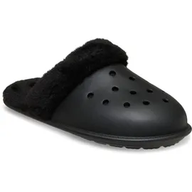 Crocs Classic Fuzz Scuff Schwarz 39