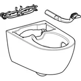Geberit WC-Keramik f. Geberit AquaClean Alba 245823011 weiß, Ersatzkeramik, ohne Technik