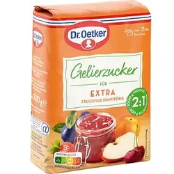 Dr. Oetker EXTRA 2:1 Gelierzucker, 500,0 g