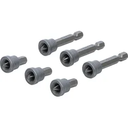 BGS Bit-Satz mit Tiefenstopp | für Gipskartonplatten | Antrieb Außensechskant 6,...