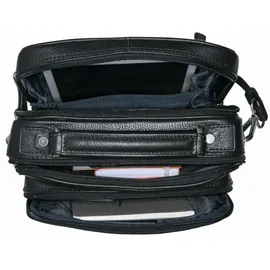 LEONHARD HEYDEN Berlin Umhängetasche Leder Black
