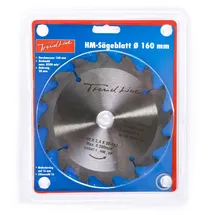 Trendline HM-Kreissägeblatt Ø 160 mm Bohrung Ø 20 mm