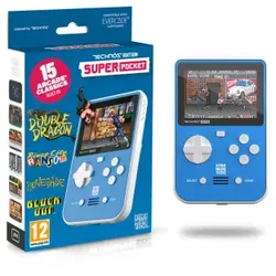 Technos Super Pocket Gaming Handheld 15 Spiele Retro Gaming
