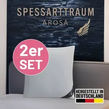 SPESSARTTRAUM Arosa Sparset 80 x 80 cm Weiß