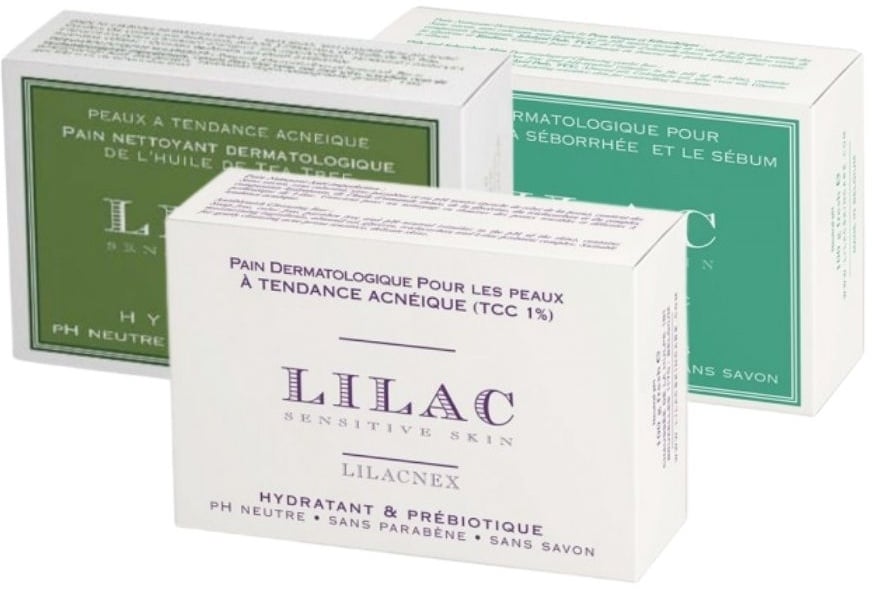 Lilac - Sensitive Skin Anti Acne Skincare Set  (3 )