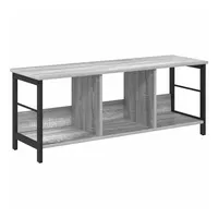 VidaXL Bücherregal 102 x 32 x 40,5 cm Grau