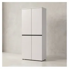 KADIMA DESIGN Stuttgart Aktenschrank 81x40x197 cm beige
