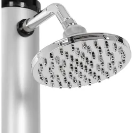 ML-Design Solardusche Silber-Schwarz 217,5 cm