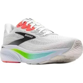 Brooks Ghost 17 Herren White/Pink Clay/Gecko 43