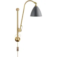 GUBI BL5 Wandleuchte Messing/Grau