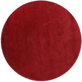 Esprit Hochflor-Teppich ESPRIT "Relaxx ESP-4150", rot, H:25mm Ø:200cm, Kunstfaser, Teppiche, Wohnzimmer, sehr große Farbauswahl, weicher dichter Hochflor