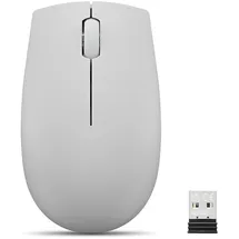 Lenovo 300 Wireless Compact Maus Grau