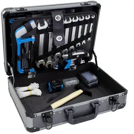 Karcher Werkzeugkoffer, 101-teiliges Werkzeugset mit Hammer, Schraubendreher, Nagelset (200 Teile), uvm.