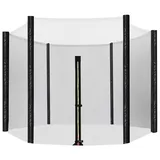 Songmics Sicherheitsnetz Schwarz Ø 244 cm