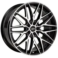 OXIGIN 25 Oxcross 7,5 x 18 5 x 112 ET44 MB66,6 Schwarz Poliert