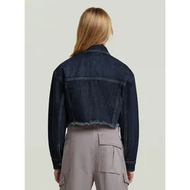 G-Star Cropped Denim Jacke Blau 8