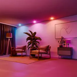 Hama Smart WLAN-LED-Lampe GU10 (4,9W, RGBW, dimmbar, Matter