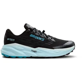 Brooks Cascadia 19 GTX Damen Black/Ebony/Blue Flower 41