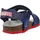 GEOX B Sandal Chalki Boy Blau/Rot 21