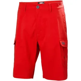 HELLY HANSEN Herren HH Qd Cargo-Shorts 11", Rot, 32