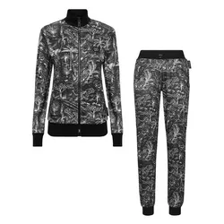 PLEIN SPORT Damen Sportanzug TIGER, Schwarz, S