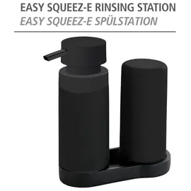 Wenko Easy Squeez-e Seifenspender 250ml Schwarz